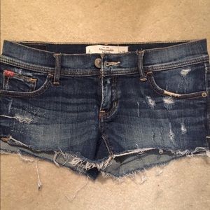 Abercrombie Jean Shorts